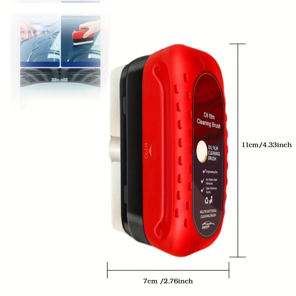 Windshield Cleaner Tool - Reusable Foam Sprayer, Versatile Effective Glass Cleaning Brush