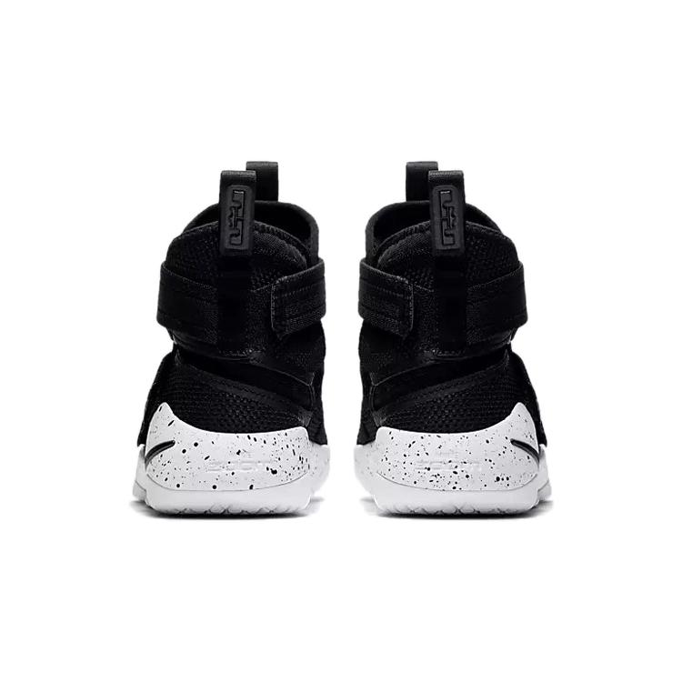 Nike Zoom Soldier 11 Slip Resistant Cushioning Slip Resistant Cushioning High Top Children's Basketball Shoes AJ6985-002