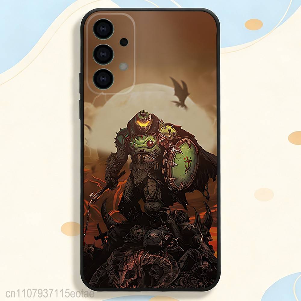 

Game D-DoomS S-Slayer Case for Samsung Galaxy S26 S21 S25 FE S24 S23 Ultra S20 S9 S22 Plus S10 TPU Cover SamsungS24fe