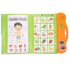 Kid English E Book Electronic Sound Book Educational Toy Reading Machine With Learning Pen(Orange )