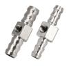 Fuel Pressure T Fitting Adapter T Fitting Adapter 304 Stainless Steel Rubber High Performance For Fuel Pressure Gauge Or Sensor Fuel System 2
