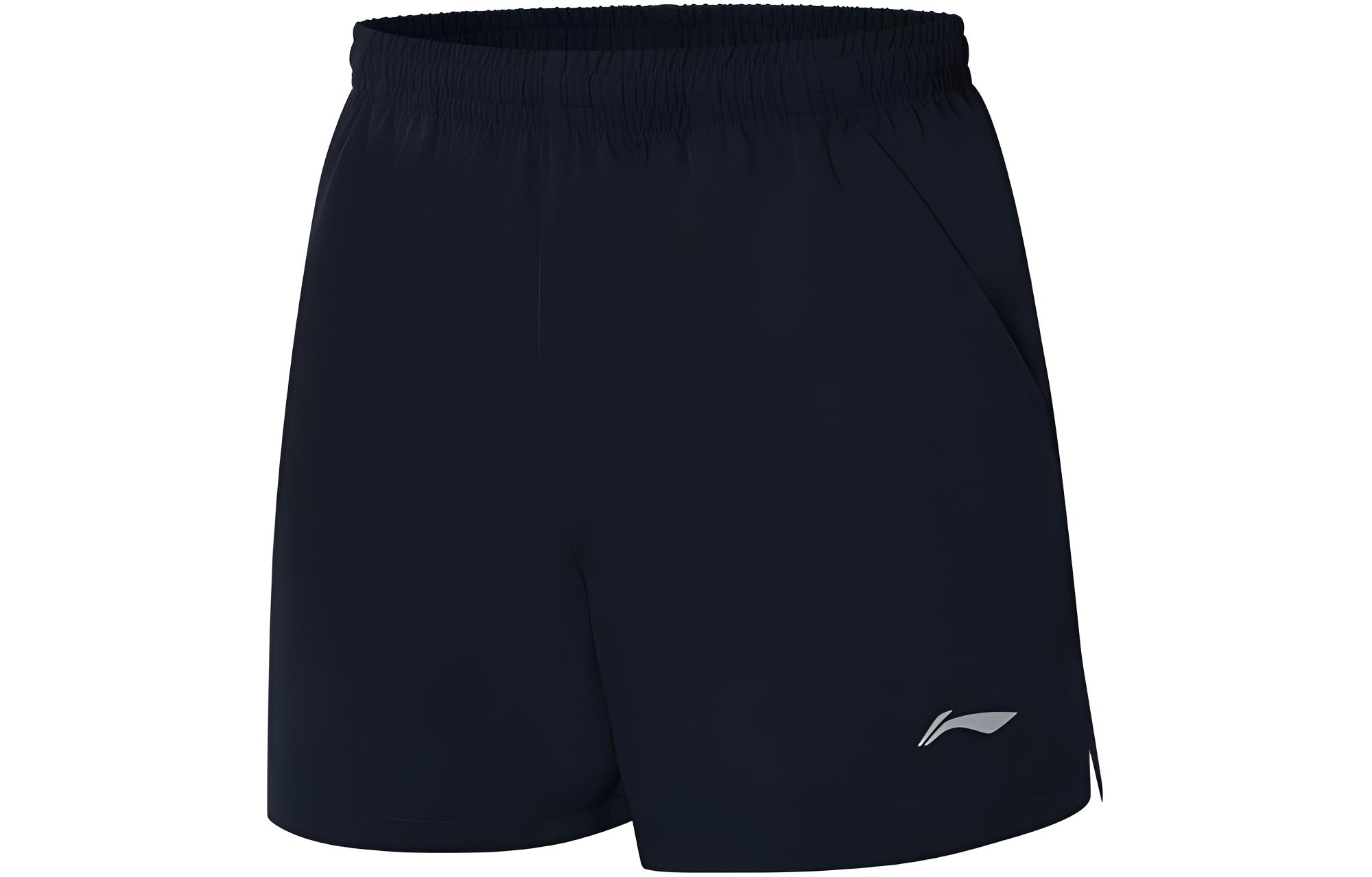 Li Ning Table Tennis Collection Casual Shorts Unisex Black AAPT025-2 XXL