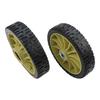 200mm Wheel Diameter Lawn Mower Wheel Kit 4-Pack Lawn Mower Wheels