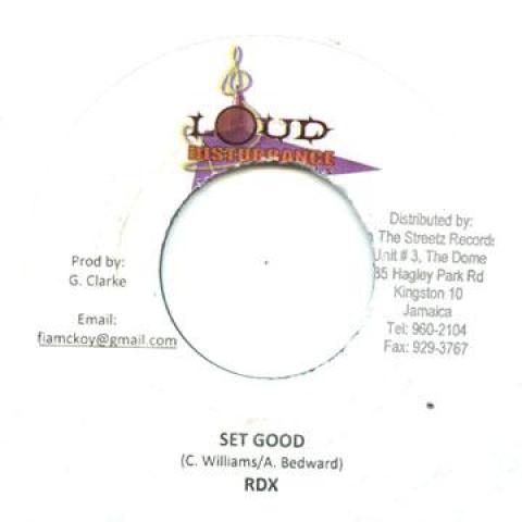 

7inch Record RDX - Set Good / Version LDOD005 Loud Disturbanc 2009 Jamaica Reggae, Ska & Dub