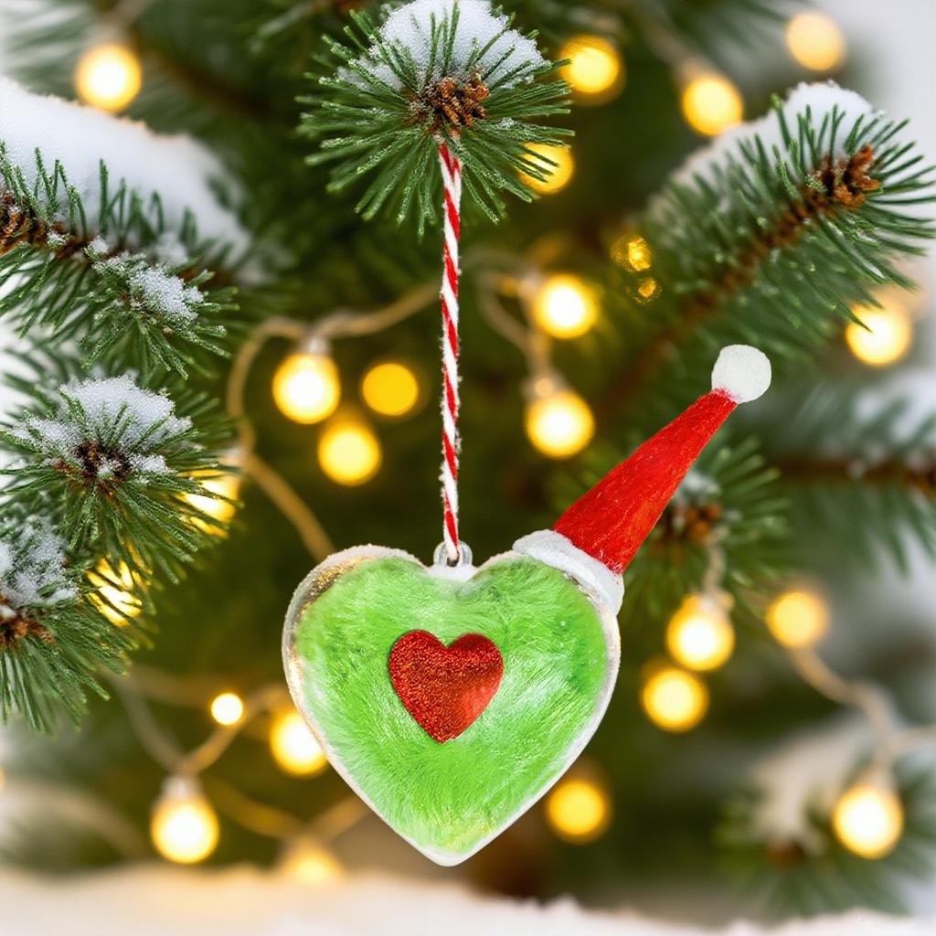 Christmas Love Pendant Set Christmas Party Atmosphere Decoration