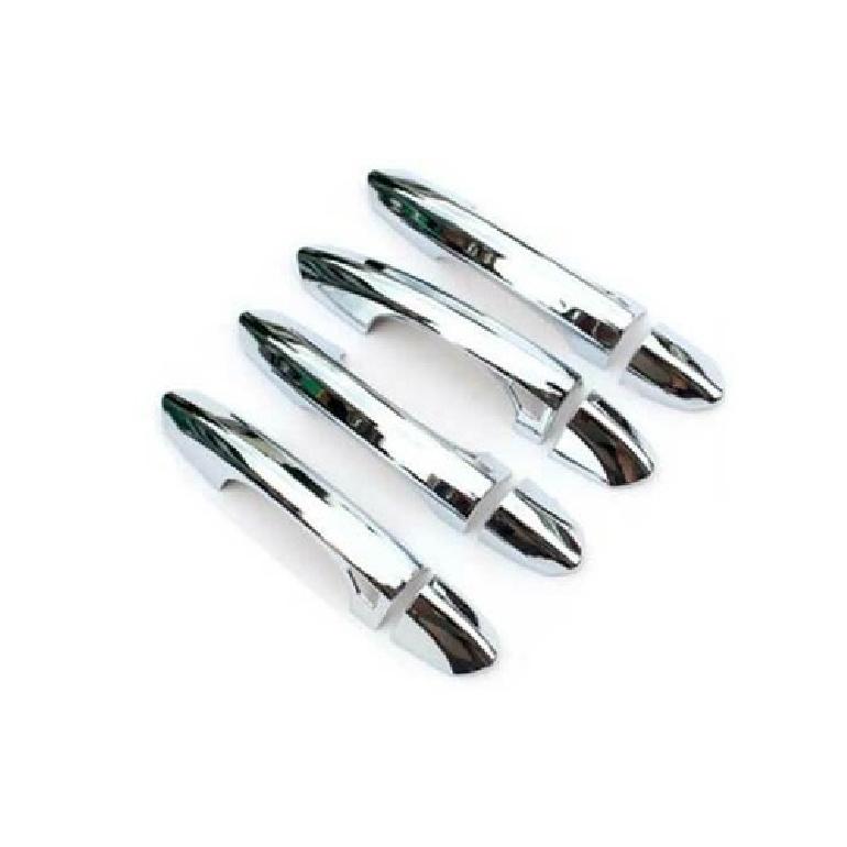 ABS Chrome Side Smart Door Handle Cover Trim 8PCS Fit For Ford Edge 2015-