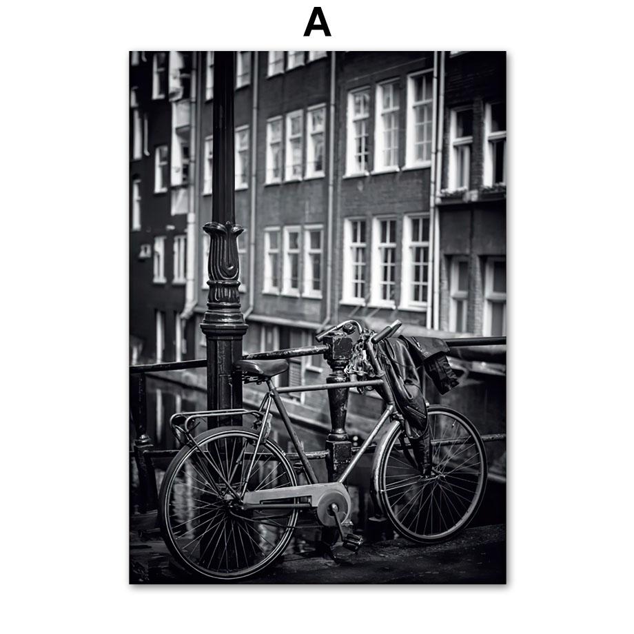 

Черно-белая настенная живопись на холсте Парижская уличная девушка фото постеры на скандинавскую тему и принты настенные панно для декора гостиной 50x70cm No Frame