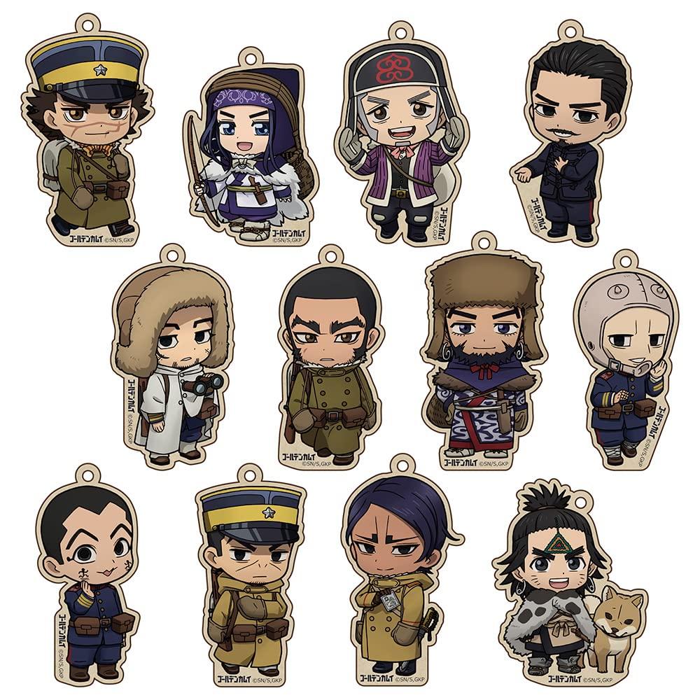 

Золотой Камуй Торговый Деревянный Брелок Том 2 (BOX)