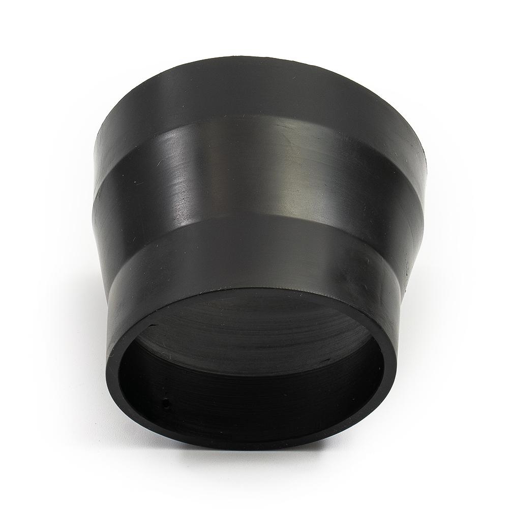 Luftinsugskoppling 76-63mm Luftfilterrör Slang 3-2.5 Tum Svart Gummi
