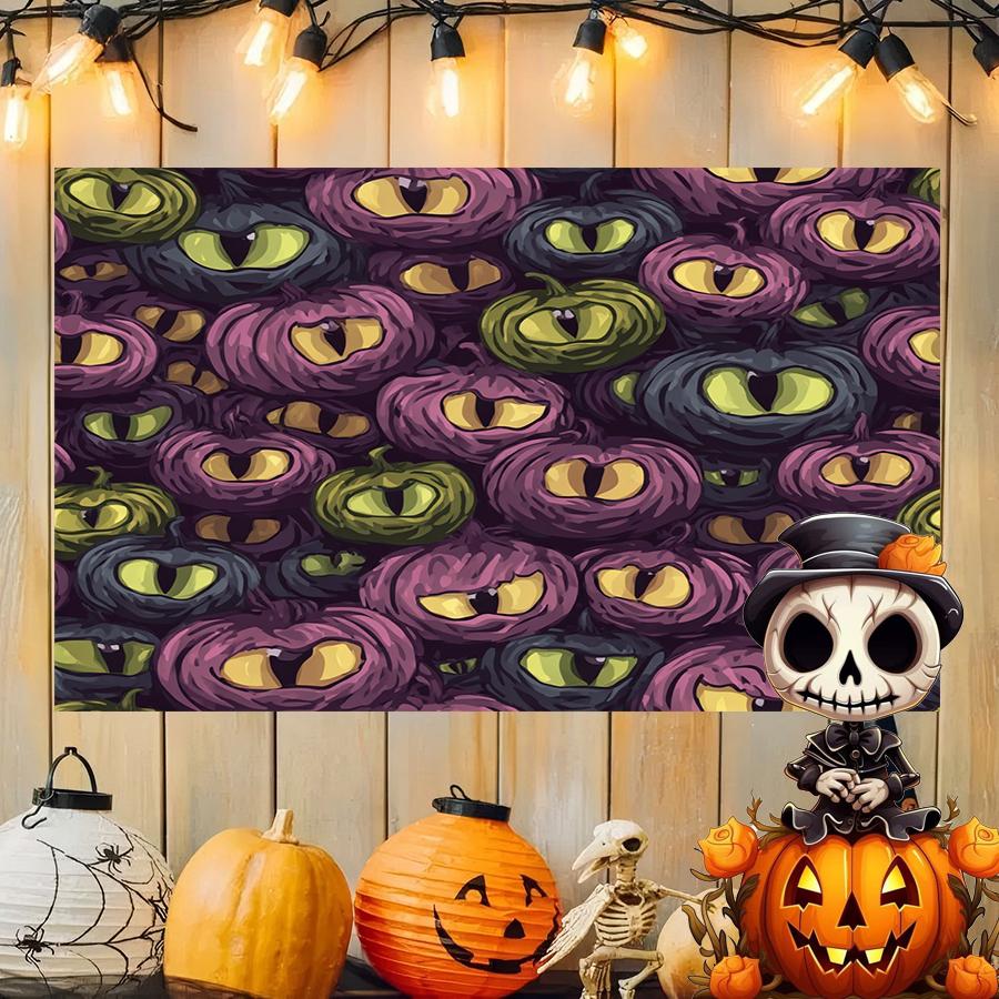 Halloween Moonlit Scene Background Cloth Hanging Cloth Bedroom Bedside Decorative Wall Cloth Rental Dormitory Tapestry