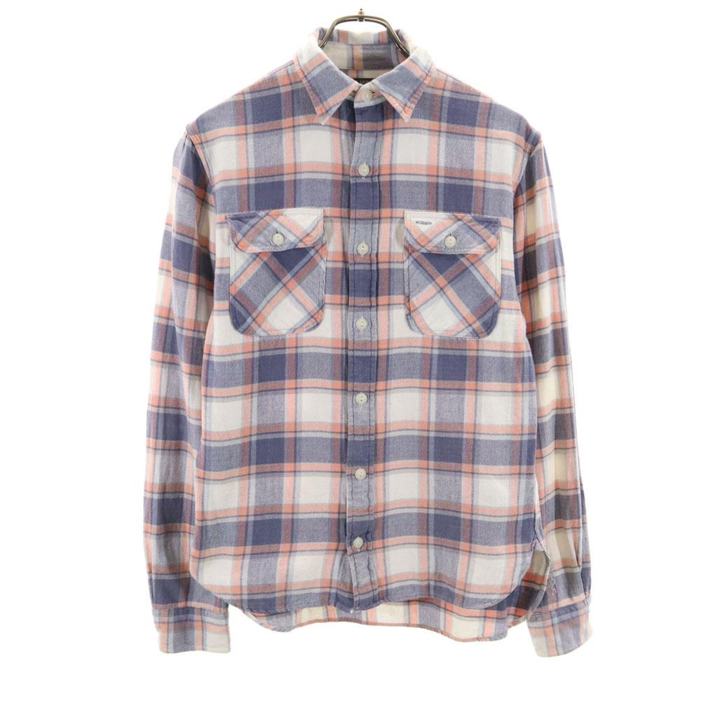 RRL Check Pattern Long sleeve shirt XS RALPH LAUREN Men's Used