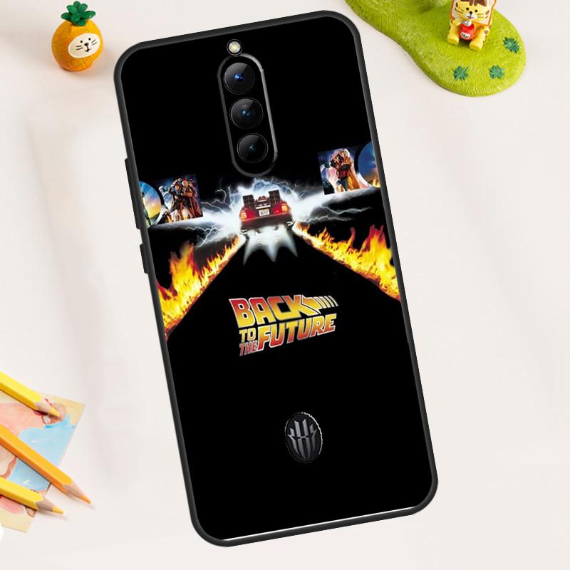 Back to the Future Car Case For ZTE Nubia RedMagic 11 Pro Plus 10 9 8 8S 9S 10S Pro 5G 5S 6 7 6S 7S Pro 11 Air Cover