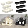 Dustproof Makeup Storage Box PET Divided Organizing Box New Drawer Storage Box  Lipstick