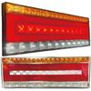 Yabiic 24V LED Tail Lights for Flowing Turn Sequential Turn Decotora with Prevention Custom Trucks, Signals, Signals, Brake, Waterproof, Hyper-Flash