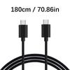 1.8m Type C To Type C Fast Charging Cable Speed Cord Suitable for Switch2 P5 Game Consoles X S & Mobile Devices