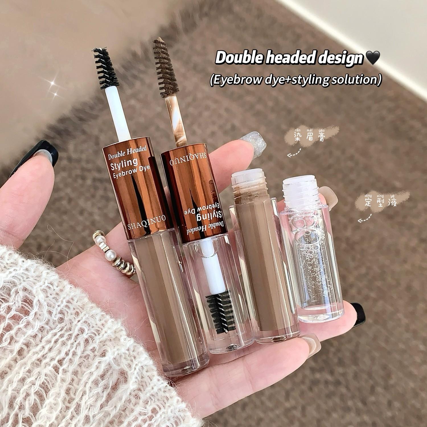 

Фарба для брів SHAQINUO Double Headed Styling Eyebrow Dye