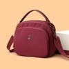 2025 Nylon Multifunctional Shoulder Bag - Solid Color Crossbody Handbag