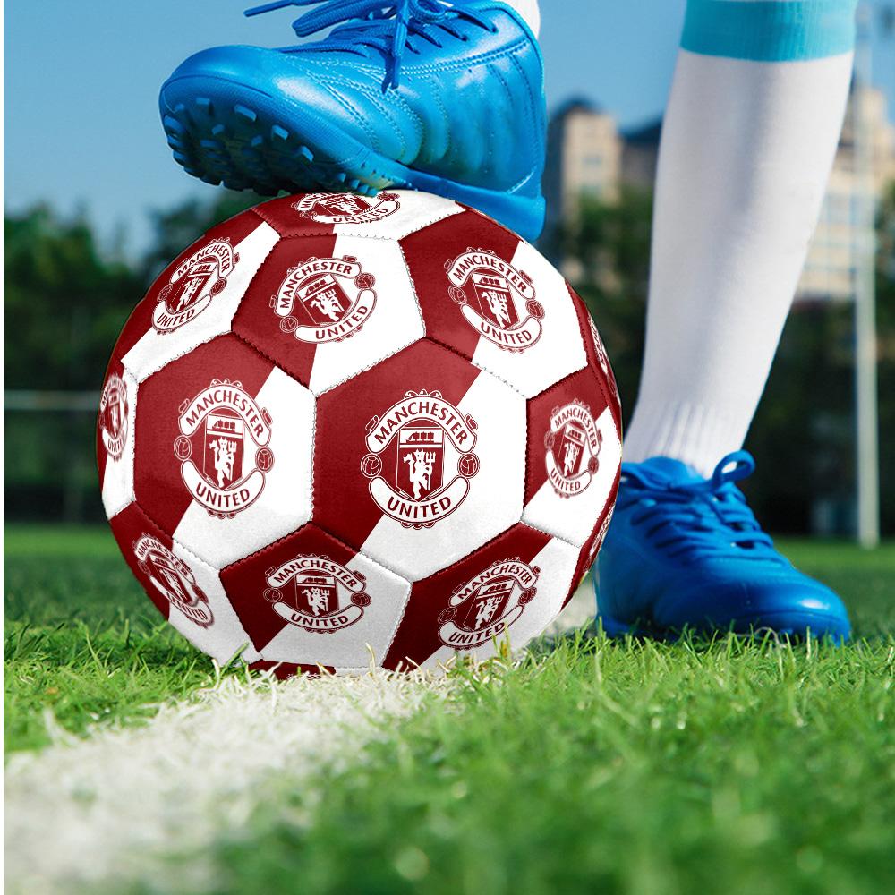 Manchester United FC Taglia 5 Pallone da Calcio Standard Durevole per Allenamento e Partita per Sportivi Adulti all'Aperto