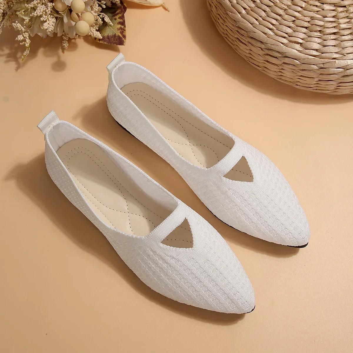 Модная женская дышащая обувь 2024 года — фото 8