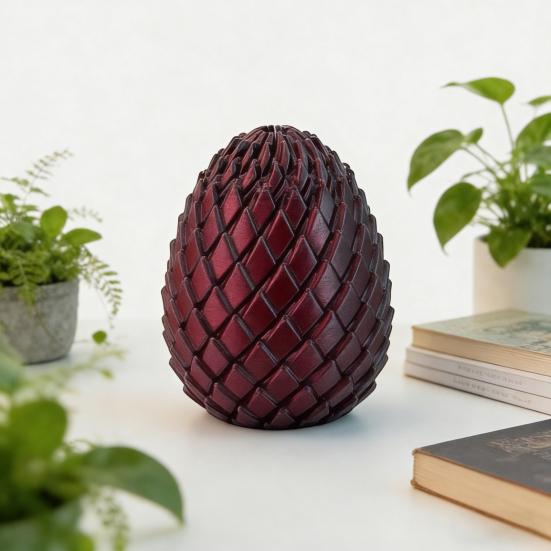 3D Printed Twisting Egg Toy Stress Relief Spiral Egg Toy Articulated Rotating Egg Fidget Spinner Desk Toy Easter Basket Stuffers Party Favors