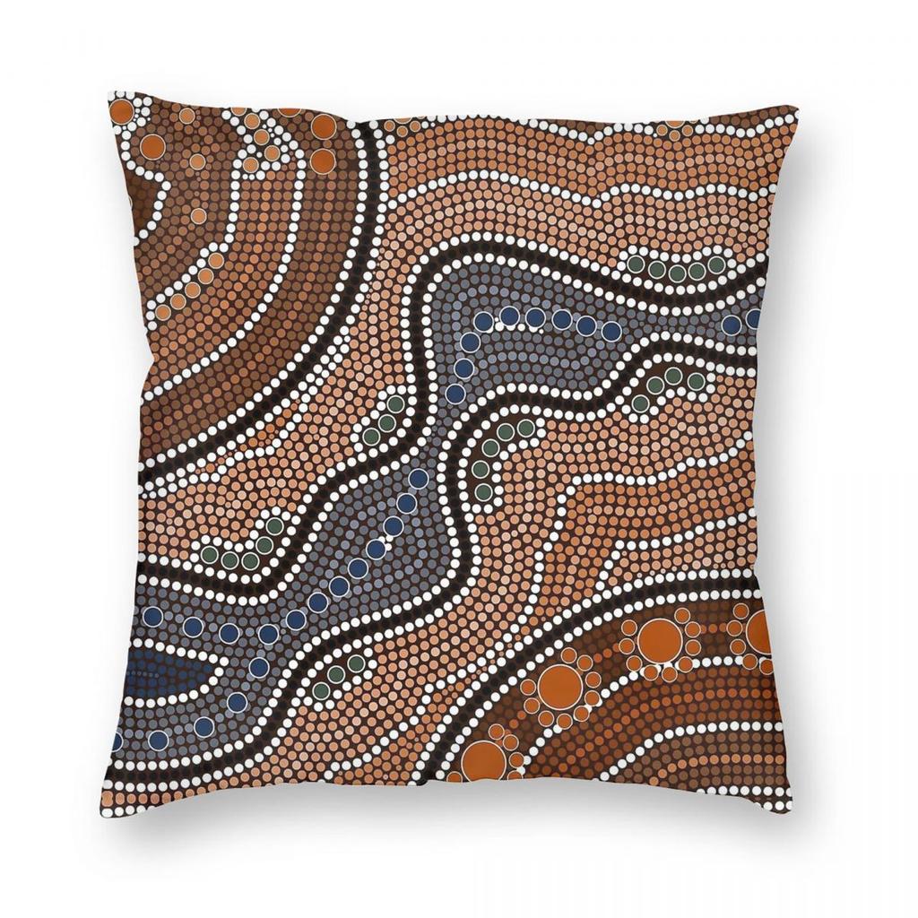 Points Points Points Pillowcase Polyester Linen Velvet Pattern Zip Decor Pillow Case Sofa Seater Cushion Case Wholesale