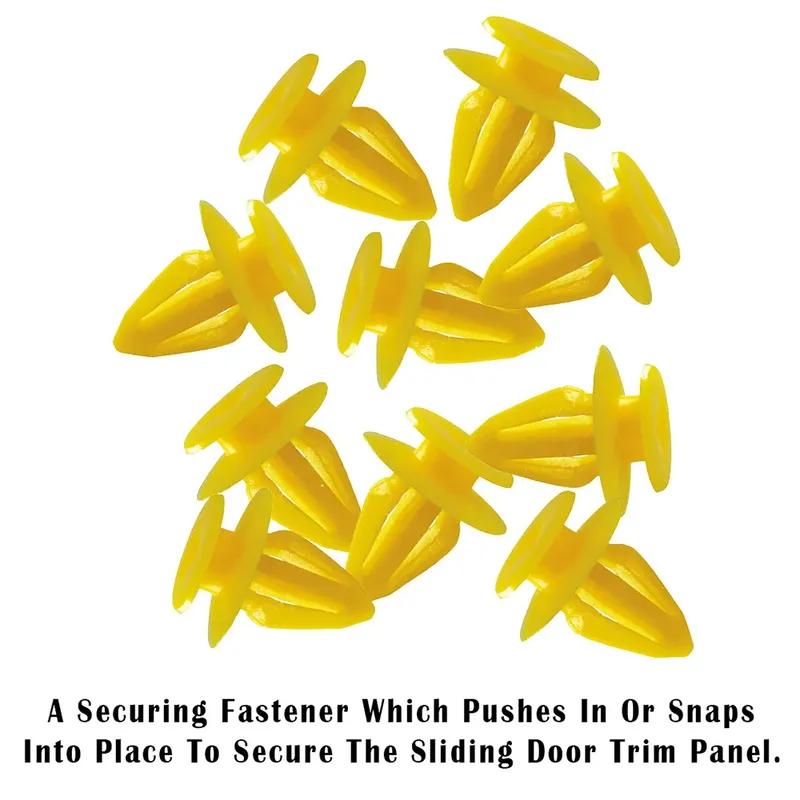 50X 10mm Interior Door Panel Card Trim Clip For Lada Priora Vesta Granta Kalina Niva Signet X-Ray Largus 21083 Sedan 7M0867299K