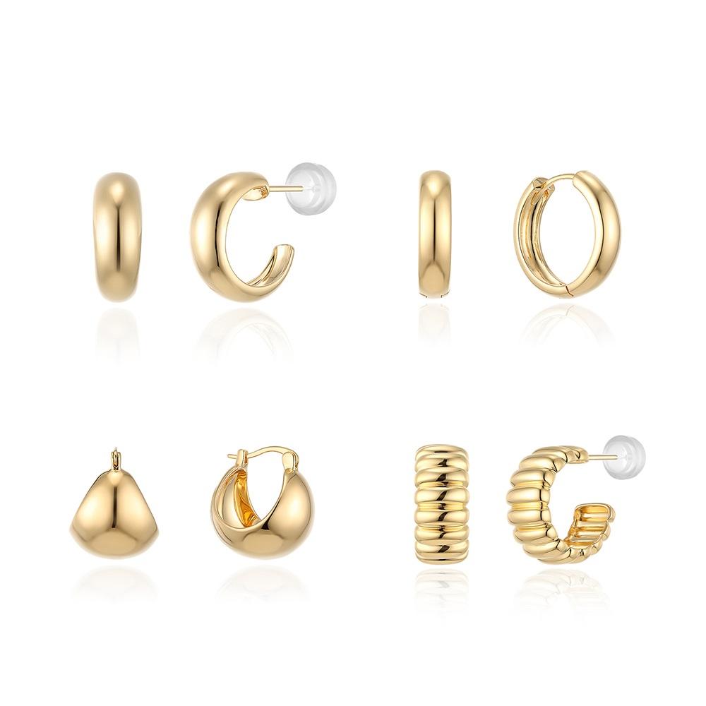 Lloyd Yellow Timeless Volume Earrings (Select 1 Of 4)