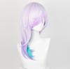 LAOBAO Cosplay Yatonoue Kata Disguise Light Blue and Purple Medium Costume Perfect for Cultural School and Events Wig, Wig, Heat-Resistant, Wig, Mesh,
