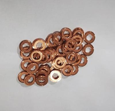 100 x Dichtungsringe Kupfer-Injektor F00vc17503 13532247156 Passend für BMW FIAT FORD Mercedes Unterlegscheibe