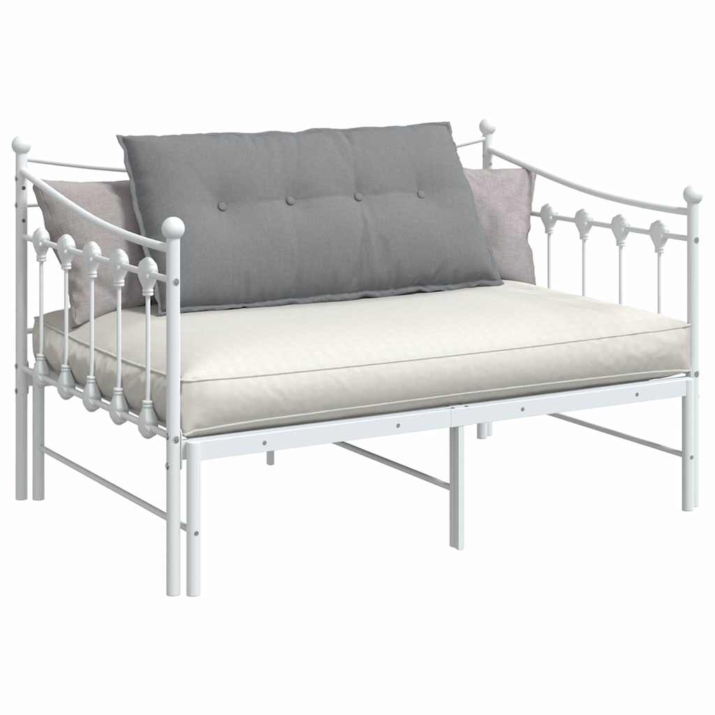 Back Cushion Light Grey 100 x 19 x 50 cm Fabric