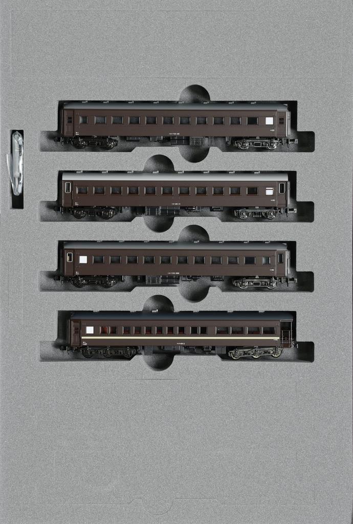 KATO N Gauge JR West Mayte 49 Old Passenger Car Set Railway Model Passenger Car + 4-Car 10-1893