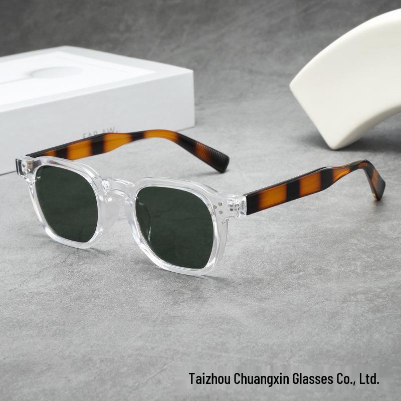 2025 Retro Oval Small Frame Sunglasses - High-End, UV Protective, Unisex Style