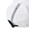MALBON GOLF Performance Stretch Perforated Ball Cap White