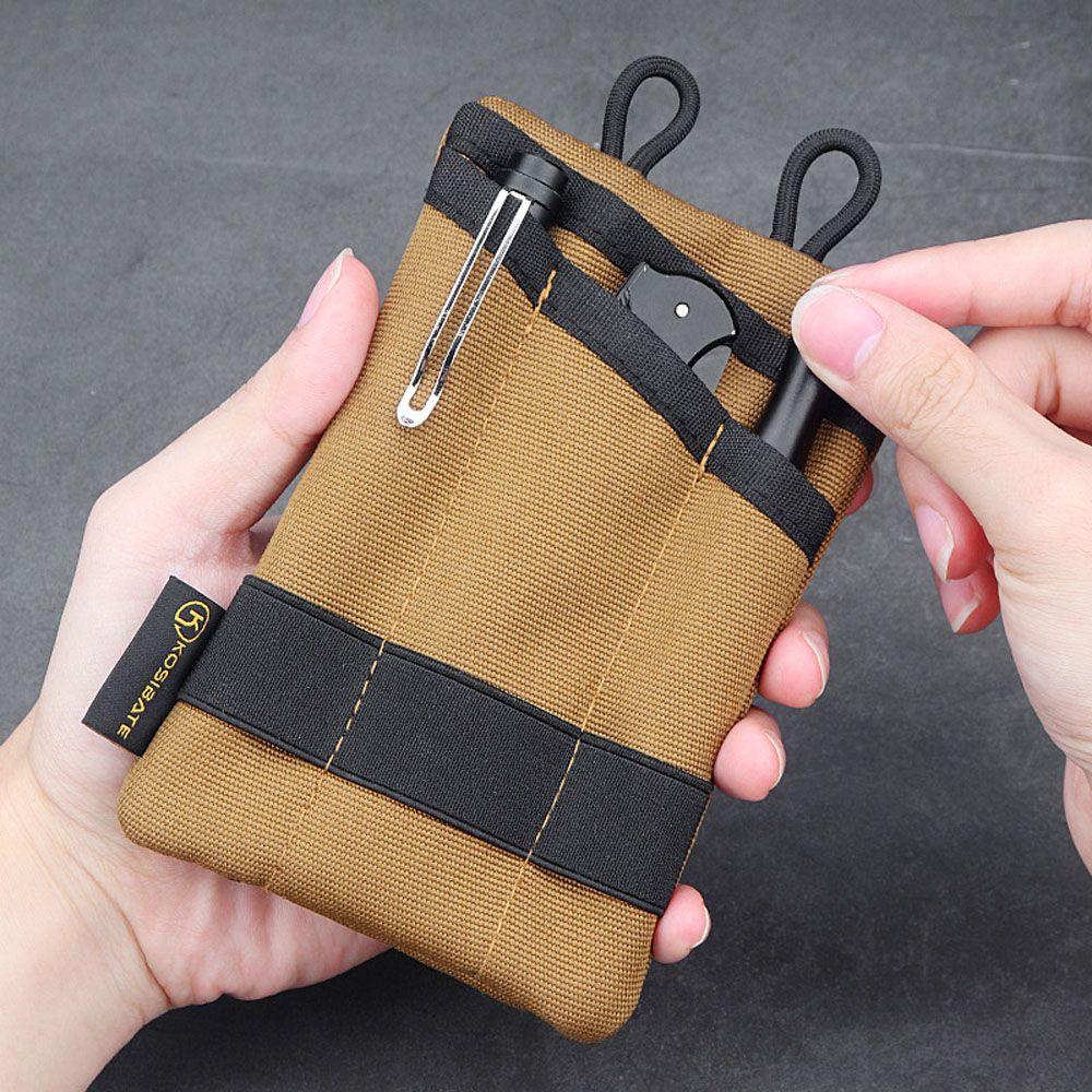Hiking Phone Case Storage Bag Nylon Bag Outdoor Tools Belt Bag Coin Purse Waist Bag Fanny Pack