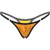Womens Shiny Low Rise Micro Thong Elastic Waistband G String Underwear Bikini Swimwear