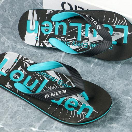 Summer Men's Flip-flops Outdoor Platform Men's Slippers Casual Flip-flops Wear Men's Style