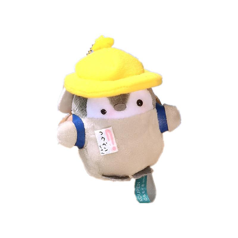 Adorable Cartoon Japanese Chubby Penguin Plush Toy Bag Charm Keychain For Kids