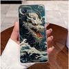 Bumper Soft Silicone TPU Clear Casing For Vivo Y55 2022 4G/T1 4G/iQOO Z6 44W Beautiful Palace Painted Shockproof Cover