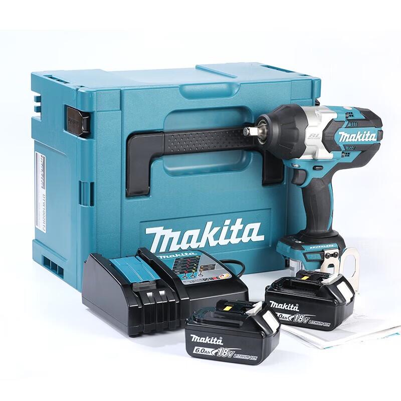 Makita DTW1002RTJ 18V 1/2-inch Cordless Impact Wrench Kit CN plug (adapter included)