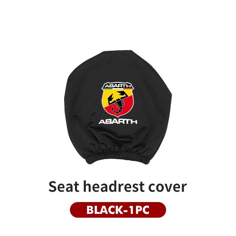 Autositz Kopfstütze Nackenkissen Staubdichte Schutzhülle Für Abarth FIAT 500 Ducato Stilo Palio UNO Astra Bravo Tipo