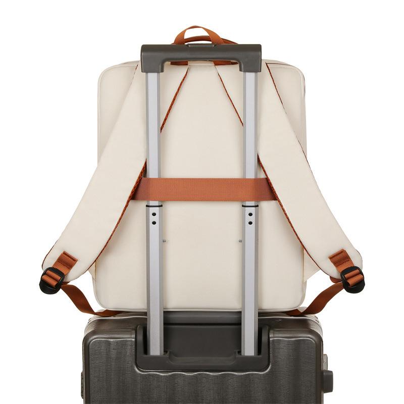 Men's Business Backpack Multi-function Laptop Computer Backpack Student Schoolbag Men and Women Large Capacity Travel Bag