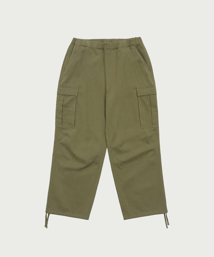BIKE Twill Cargo Pants _ Olive