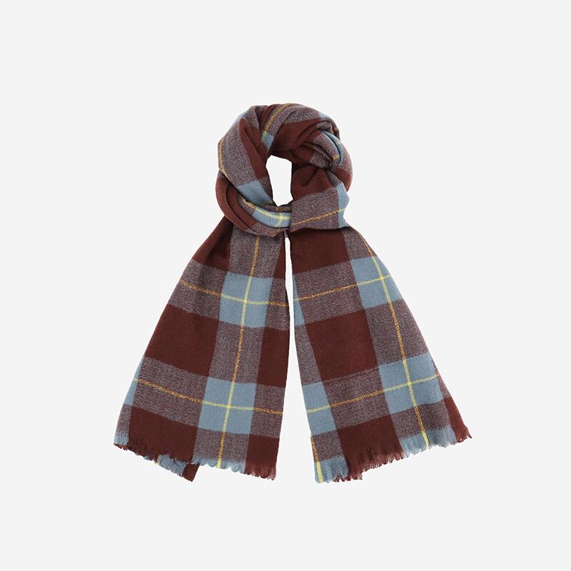 REACH STAR Retro Plaid Scarf