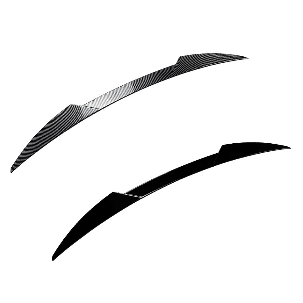 For Porsche Taycan 2019+ Blade Style Rear Spoiler Ducktail Wing Aero Upgrade Direct Fit Gloss Black ABS Material Styling Package