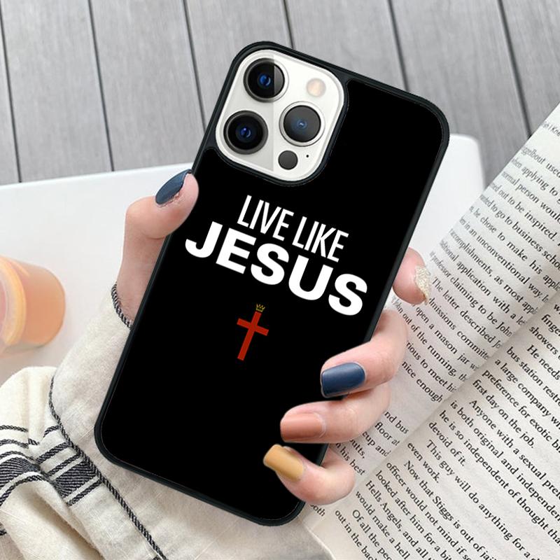 

Bible Jesus Christ Christian Quote Phone Case for iPhone 17 Air 16 15 14 12 13 PLUS 11 PRO MAX Cover Fundas iPhone 11pro max