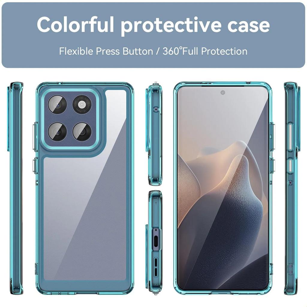 Phone Case For Motorola Moto Edge 60 Fusion, Clear Transparent Phone Case Cover For Motorola Moto Edge 60 Fusion