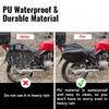 2PCS Universal fit Motorcycle Pannier Bags Luggage Saddle Bags Side Storage Fork Travel Pouch Box Motorcycle Side Helmet Riding