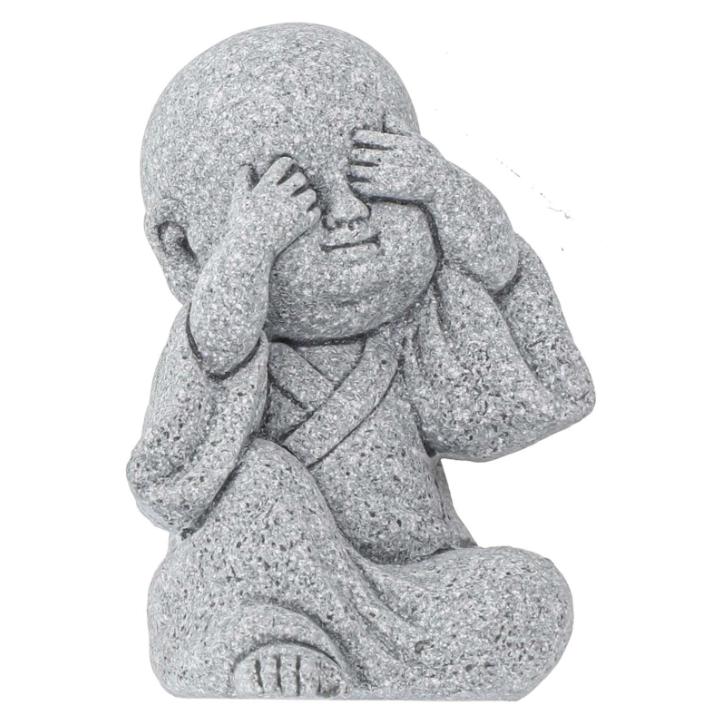 Baby Buddha Statue Niedliche Buddha Wohnzimmer Tischplatten Lichtbeständig Tolles Material Harzmaterial Atemberaubendes Design