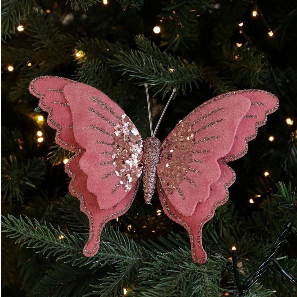 Flocking Artificial Christmas Tree Decoration Christmas Decorations  Christmas Tree
