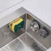 Stainless Steel Kitchen Sink Shelves, Sponge Stands, Sticky Drain Dry Racks, Kitchen Wall Hooks, Accessories, Storage Organizers